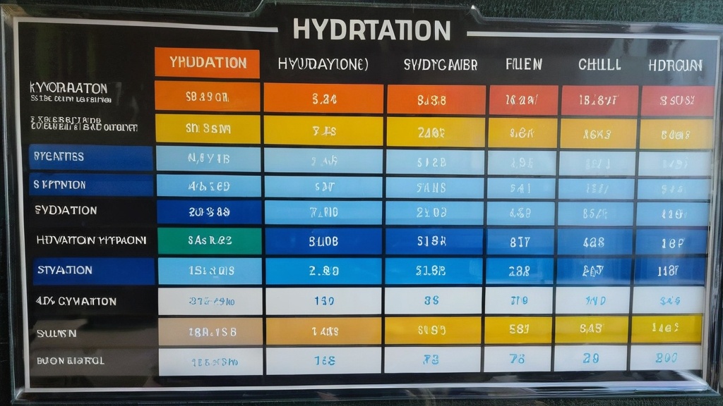 hydration chart