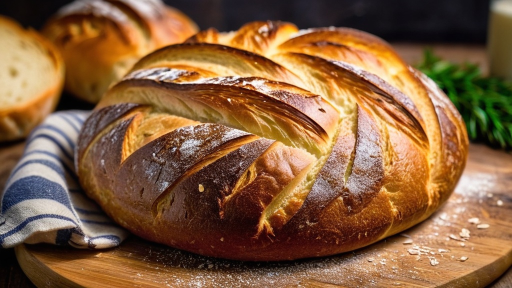 Photo artisan bread bake