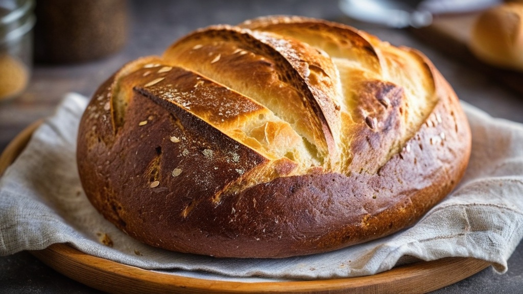 Photo artisan bread bake