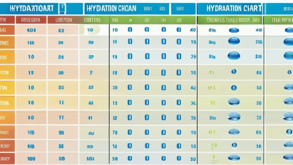 Photo hydration chart
