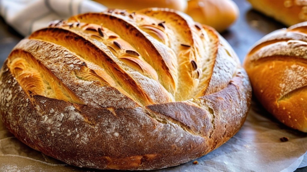 Photo artisan bread bake