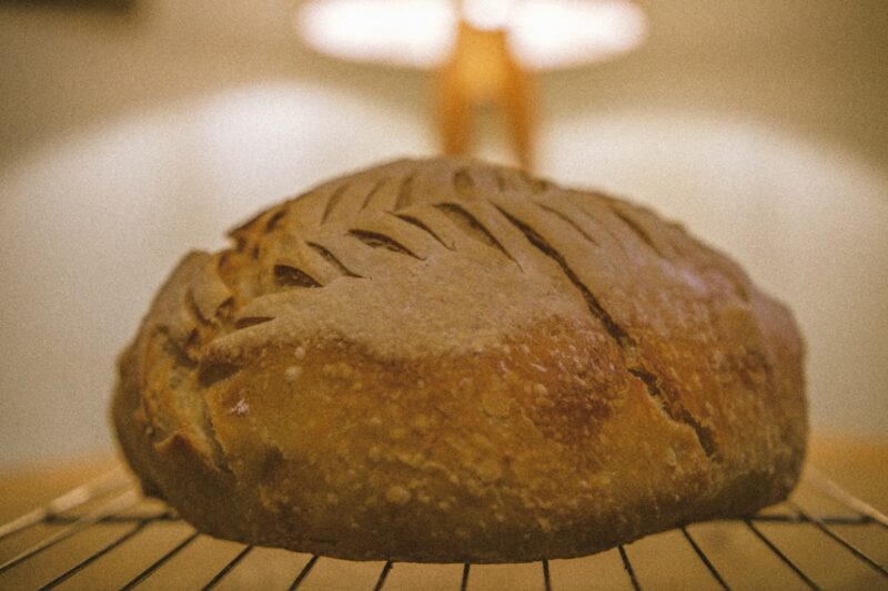 Photo sourdough bread oven