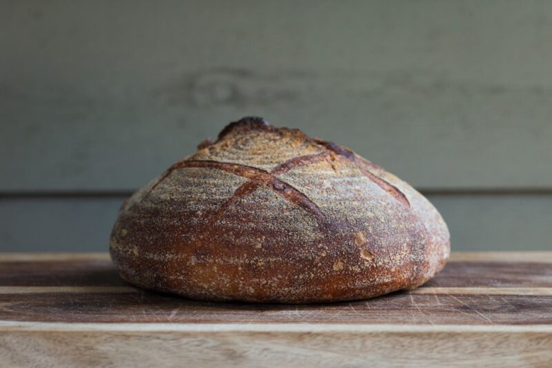Photo rustik oven sourdough bread